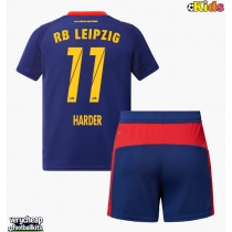 RB Leipzig Conrad Harder #11 Replica Away Minikit 2025-26 Short Sleeve (+ pants)